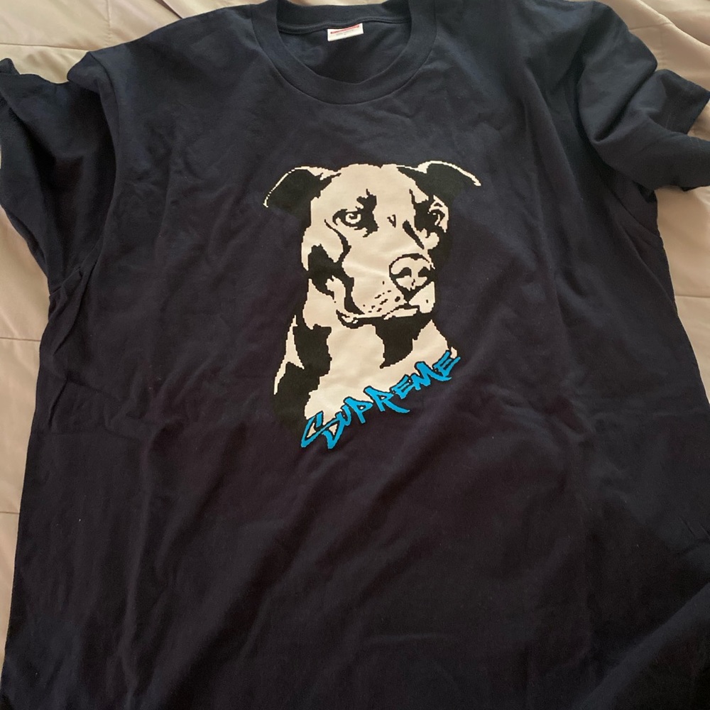 Supreme pitbull shirt